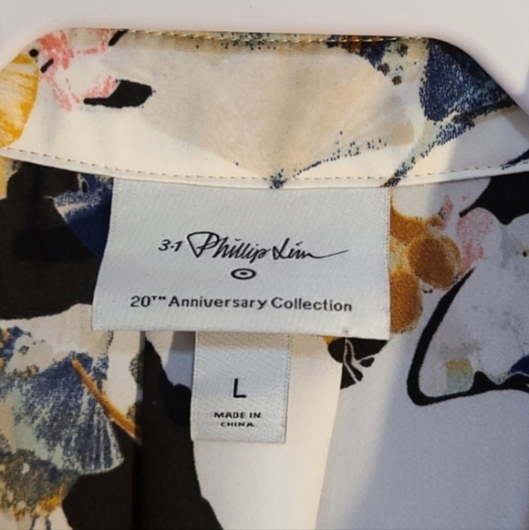 3.1 Phillip Lim Multicolor Floral Blouse, I have both sizes M and L - Picture 8 of 8